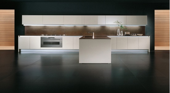 Binova Continua W white kitchen design